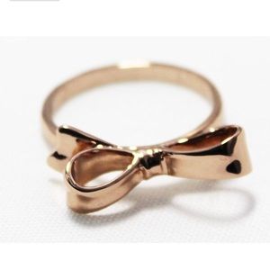 Kate Spade bow ring